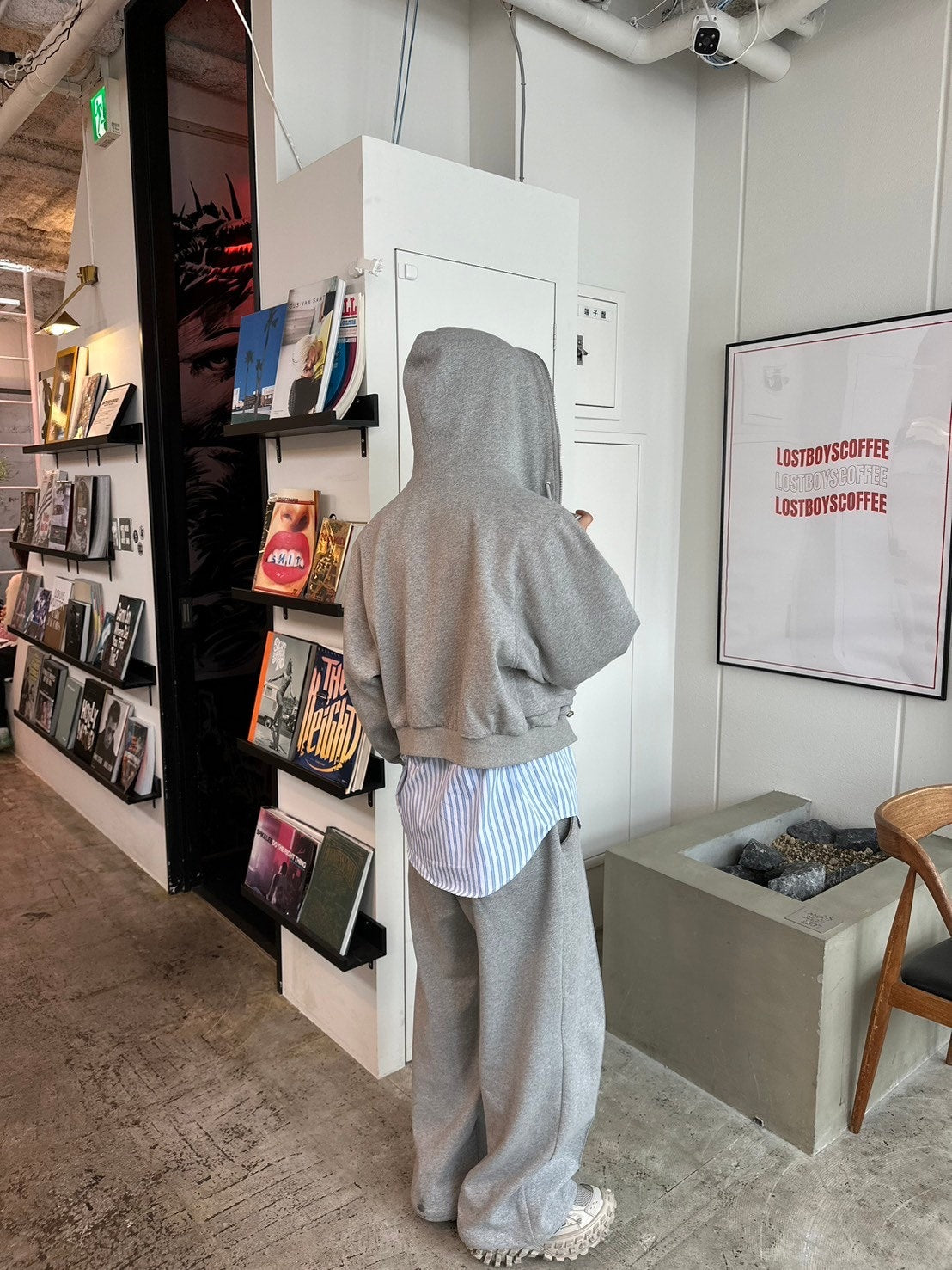 国際配送【LUV CODE】center press sweat pants