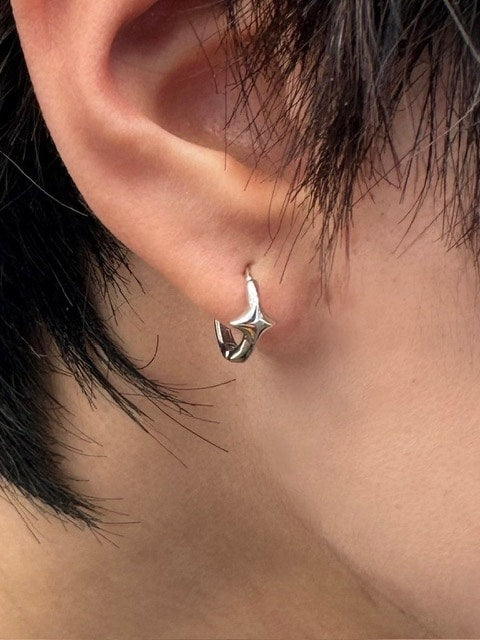 国際配送【LUV CODE】sparkle ring pierce