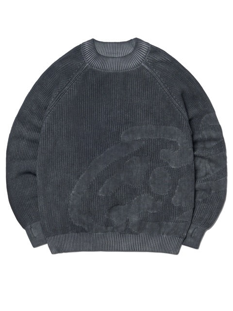【NOMANUAL】L.S WASHED KNIT