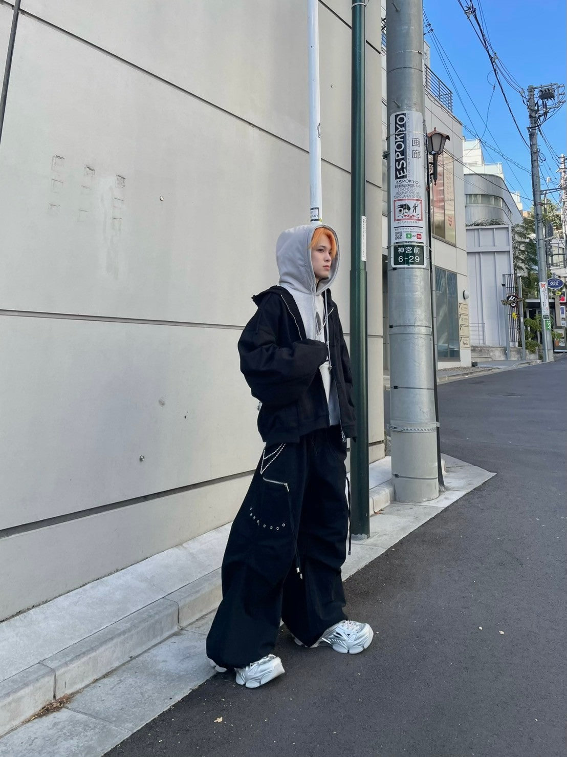 受注制【nmtc +】remake zip up hoodie 1 (2color) / 【エヌエムティーシープラス】リメイク長袖ジップアップパーカー