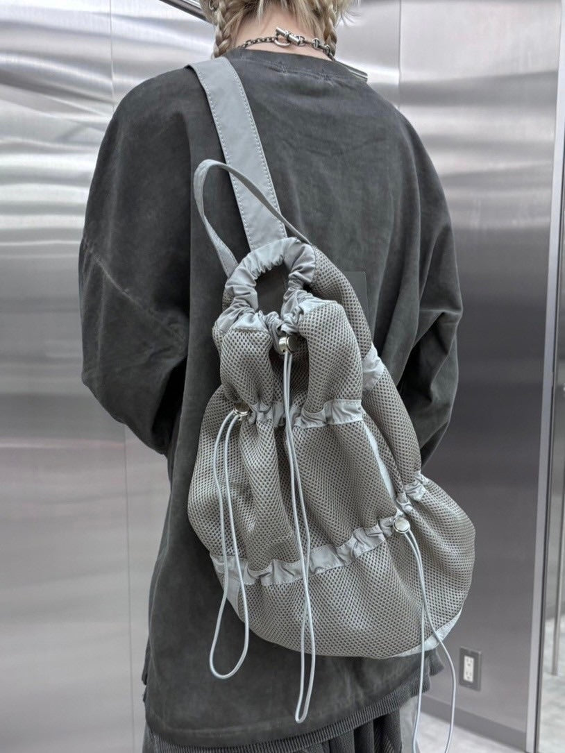 受注制【nmtc +】mesh cross bag (3color)