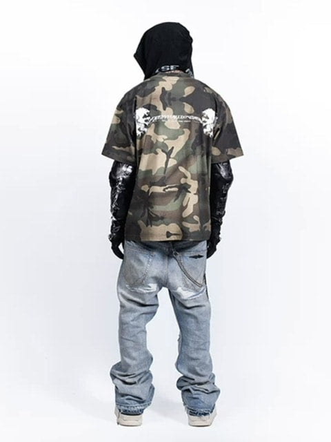 【F.V.V.O】Distressed Denim Pants