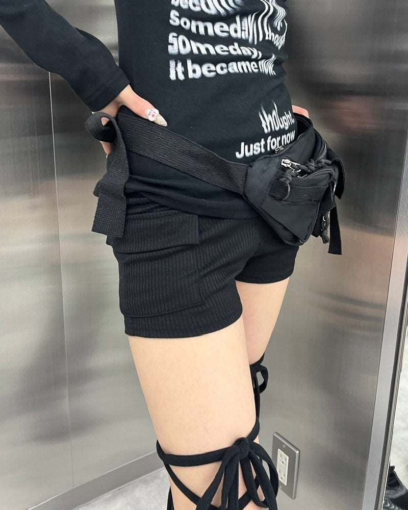 受注制【nmtc +】cargo mini shorts (3color)