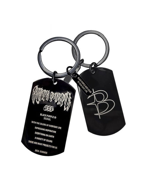 【BLACK PURPLE】Night County Row Keyring
