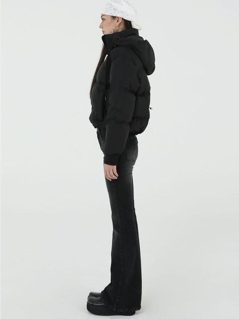 【Uglyshadow】OFFICIAL HOODED DOWN JACKET / 【アグリーシャドウ】フード長袖ダウンジャケット