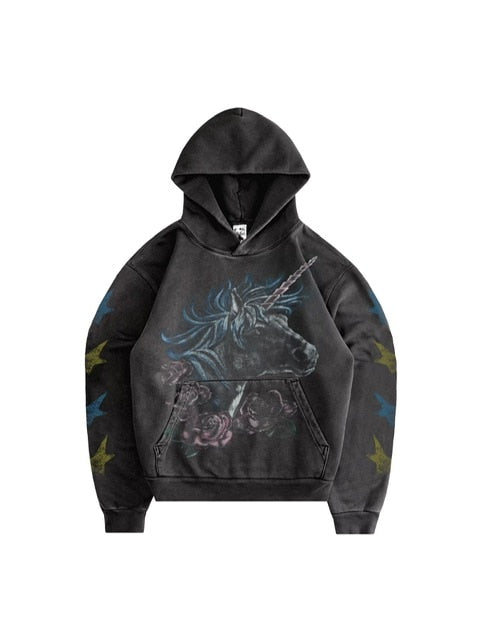 【BASKETCASE】UNICORN, hoodie