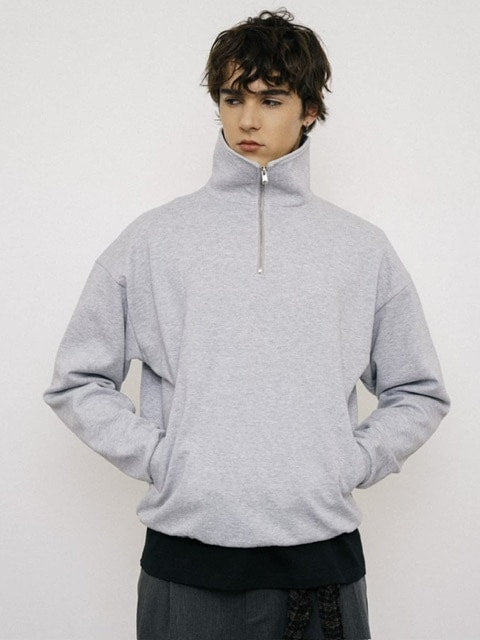 【ARCH by ROARINGWILD】Half-Zip Commuter Sweatshirt (Men's)
