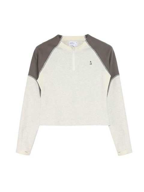 【ARCH by ROARINGWILD】Half-Zip Warm Training Wear Long Sleeve T-Shirt (Women's)