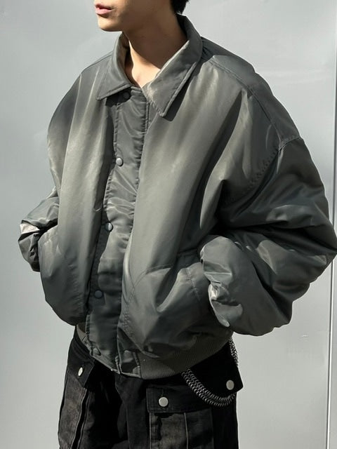 【Chikashitsu +】unisex padding blouson Chikashitsu +】cropped padding jumper (3color) – PRESSING WEB SHOP