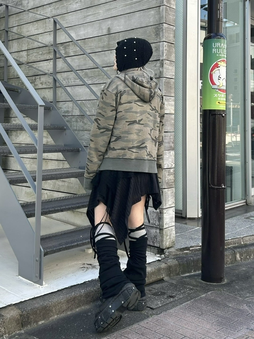 受注制【Never mind the XU】pearl babushka (2color)