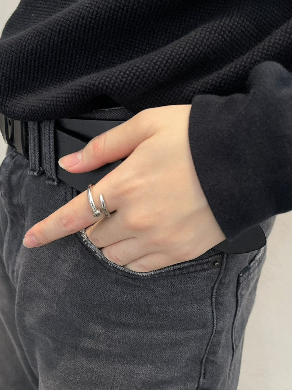 受注制【Chikashitsu +】design ring 33