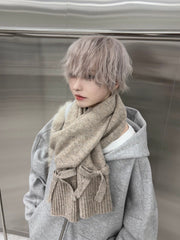 受注制【nmtc +】ribbon muffler (3color)
