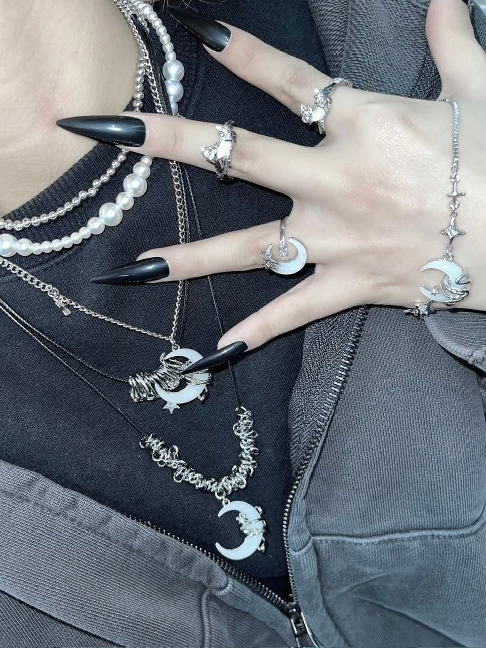 受注制【nmtc +】moon ring 2