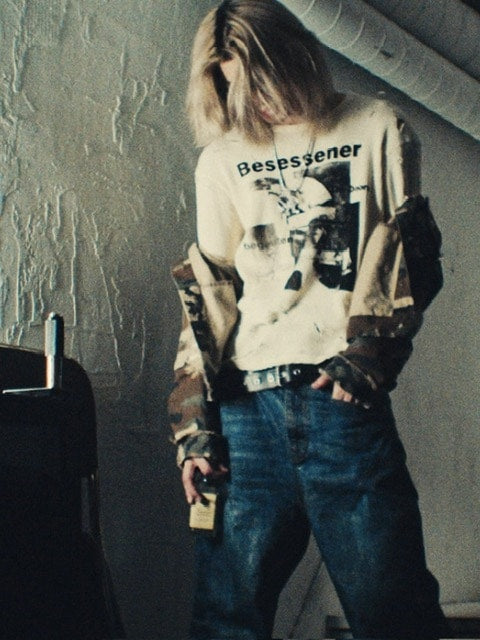 【SUNDAY OFF CLUB】Waxed Wide Leg Denim