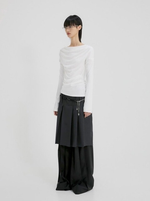 【FLAREUP】2.Drape Long Sleeve