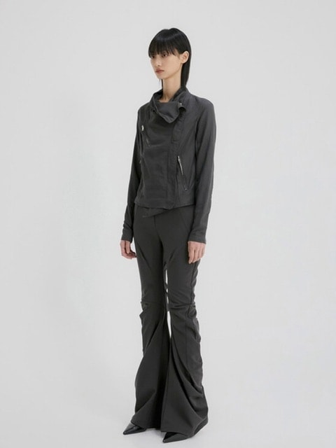 【FLAREUP】Asymmetrical Drape Pants / 【フレアアップ】アシンメトリードレープパンツ