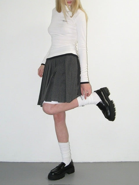 【CRANK】LAYERED BASIC TURTLENECK