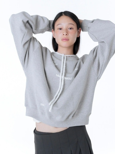 【Miseki seoul】Von voyage sweat shirts