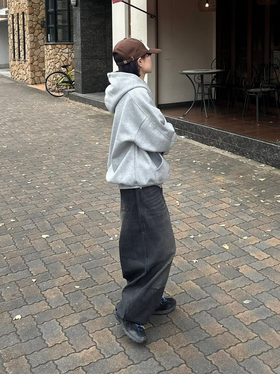 受注制【youll】double zip hoodie (2color)