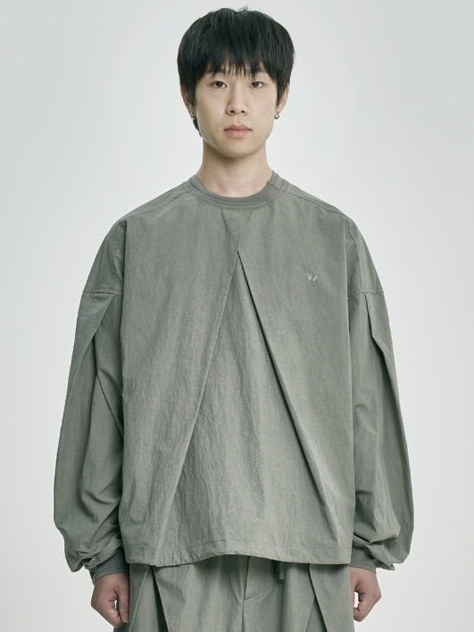 【AJOBYAJO】Tulip Nylon Top