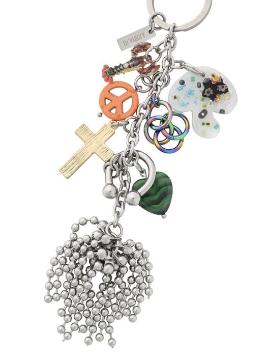 【AJOBYAJO】Hippie Jangle Keyring
