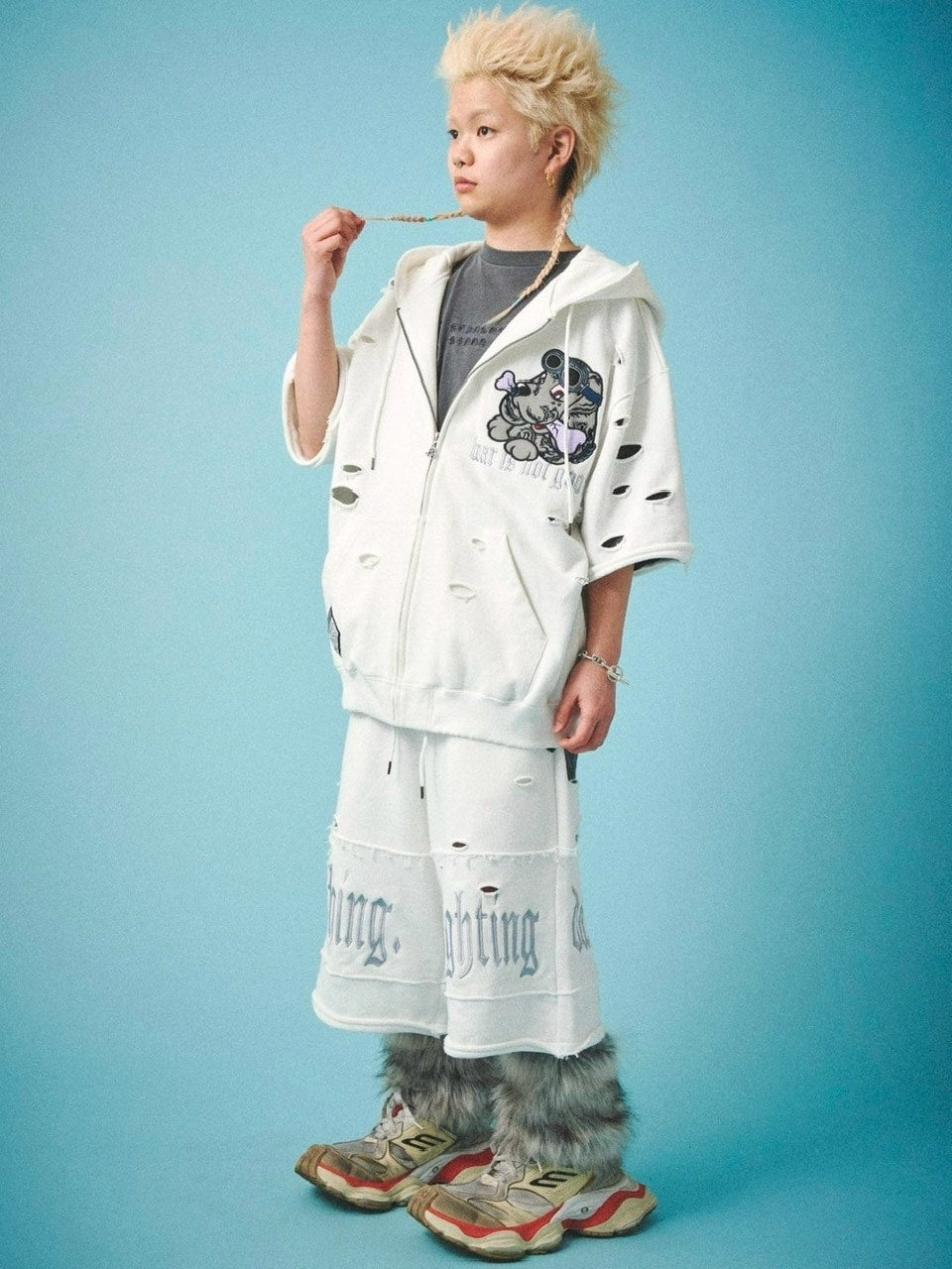 【GALFY】病みに染まりし反戦パーカー