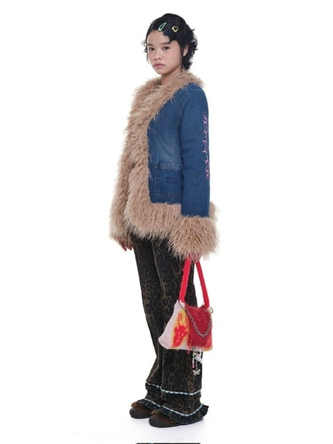 【YOUTHBATH】Fluffy washed jacket