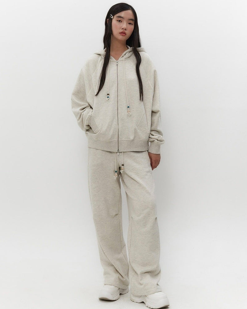 【TUOMIO】STRING CHARM SWEATPANTS