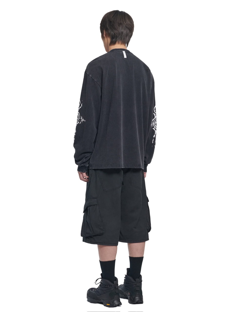 【NOMANUAL】S.G WASHED LONG SLEEVE TEE