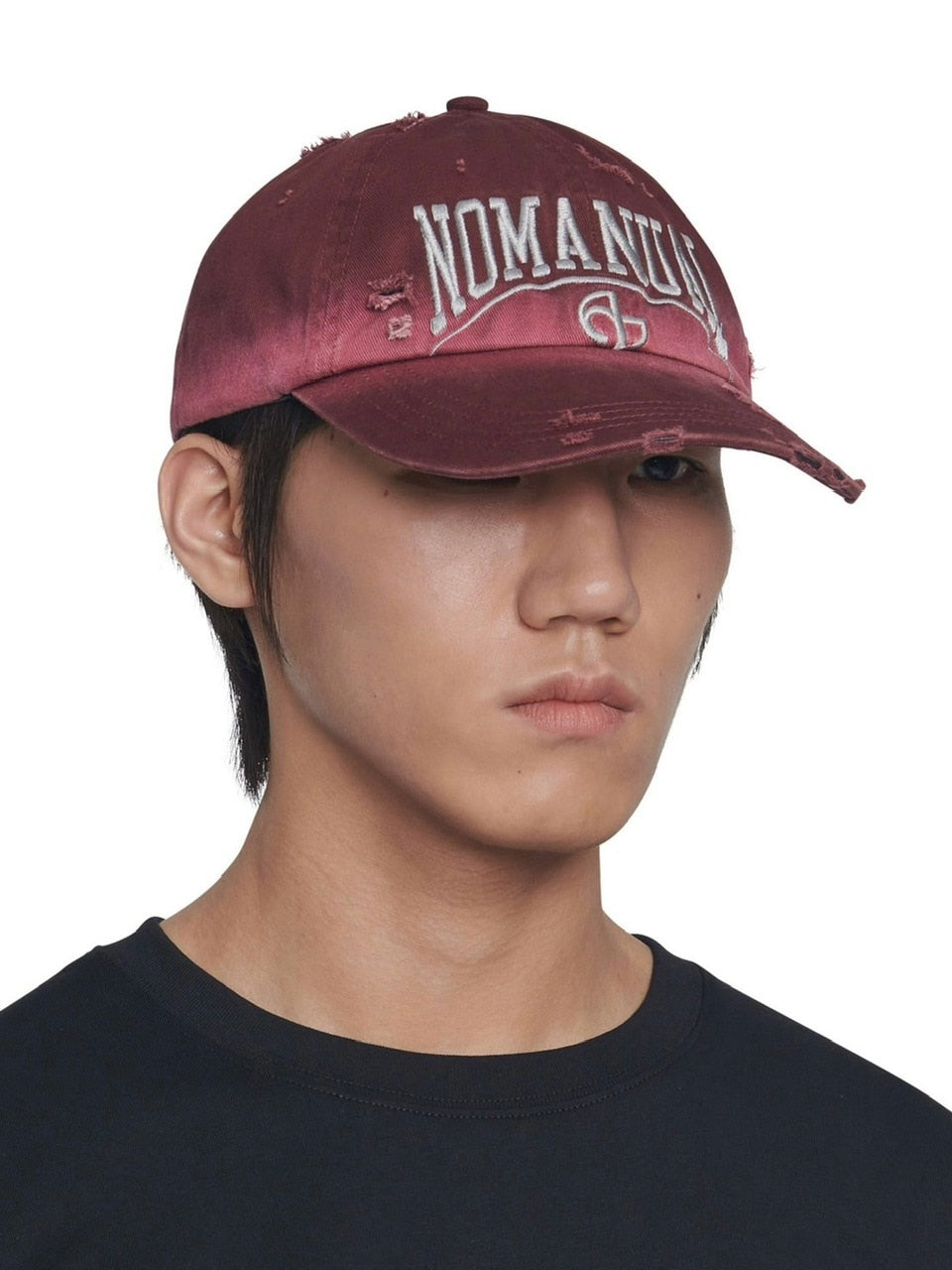 【NOMANUAL】DESTROYED BALL CAP