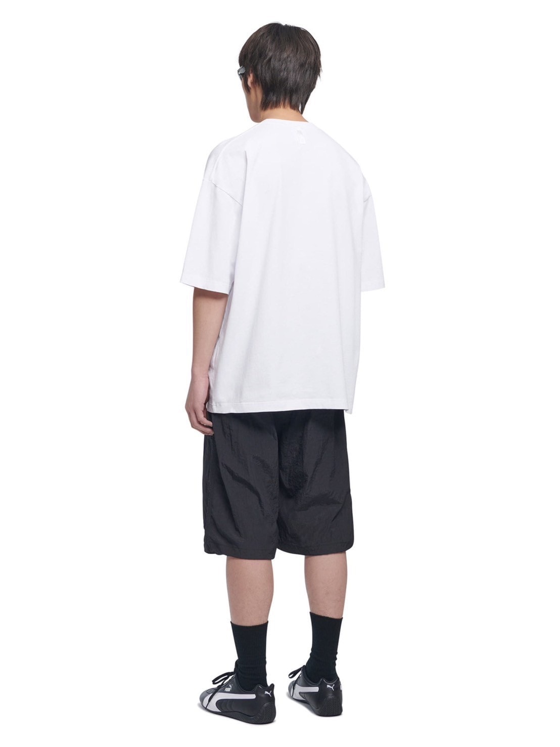【NOMANUAL】SHADE BELTED SHORTS