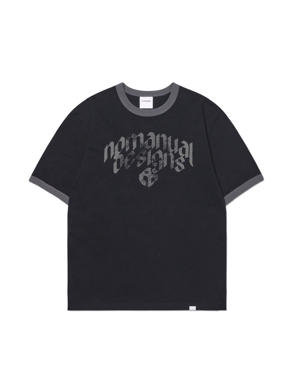 【NOMANUAL】N.D RINGER T-SHIRT