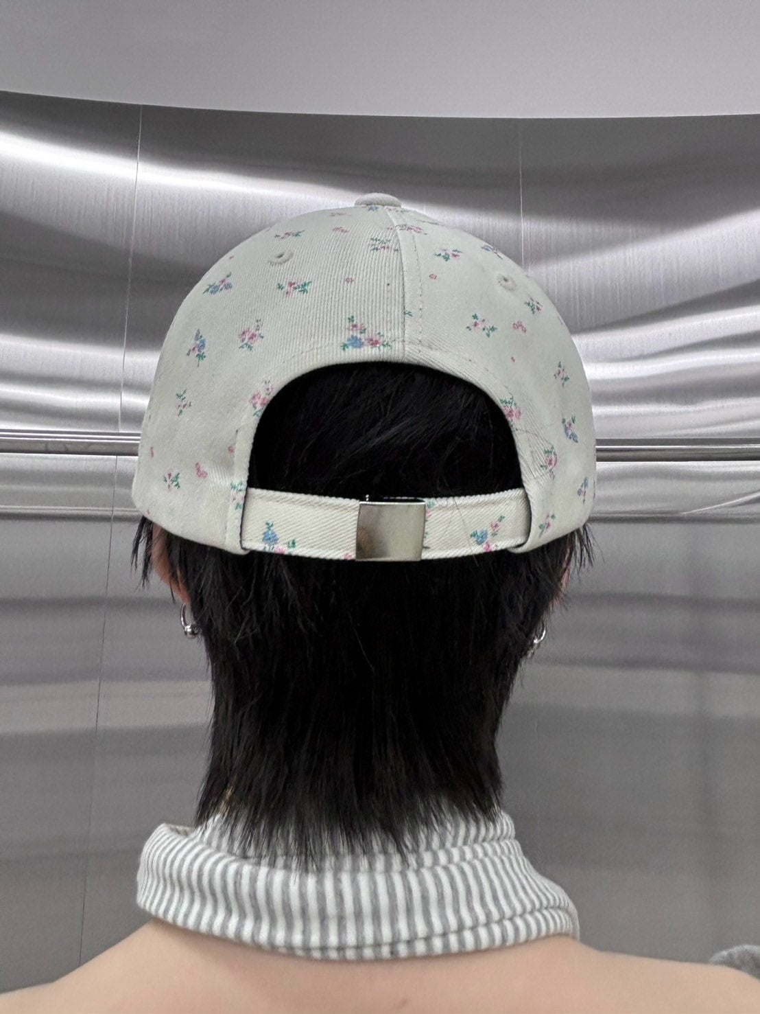 受注制【nmtc +】flower print cap (3color)