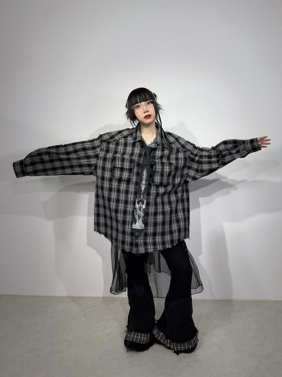 国際配送【Nerd out XU】hell goddess necktie