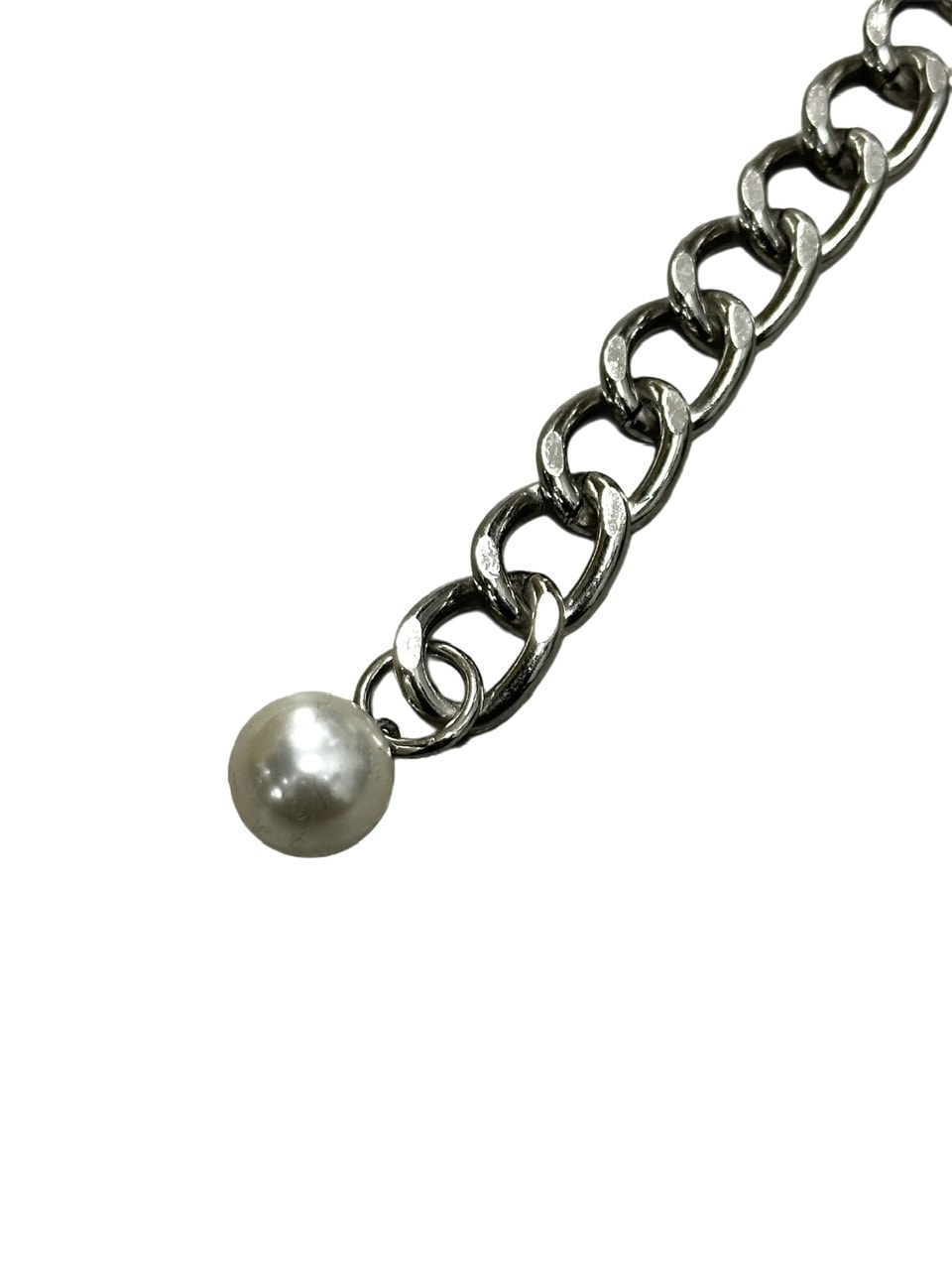 受注制【Never mind the XU】pearl waist chain