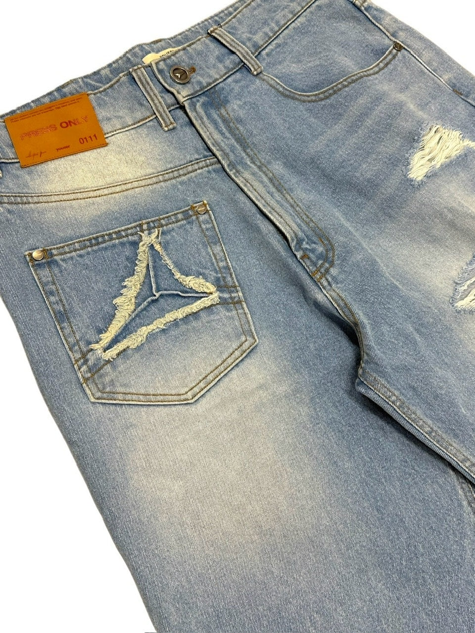 【YOUSER】Unbalance LR Denim