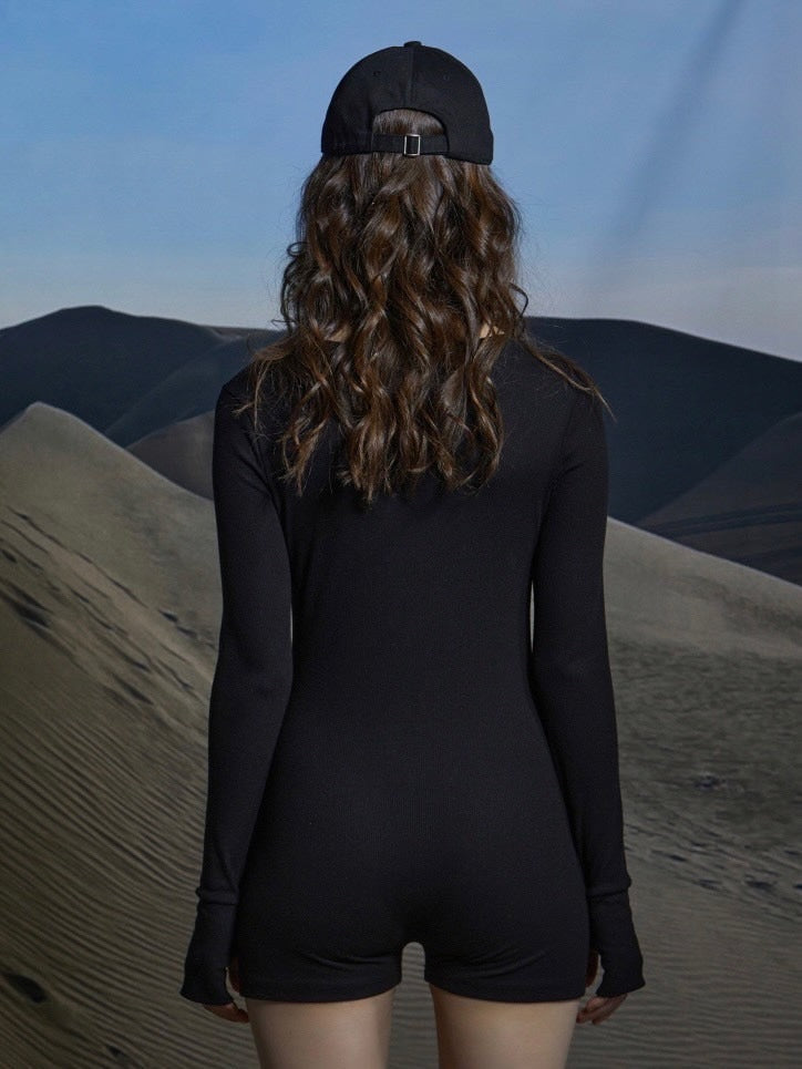 【GATELESS】BUTTON TIGHT ROMPER