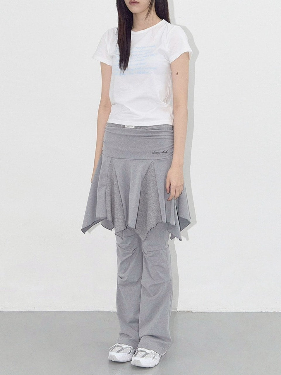 【FANCY CLUB】ANGEL MARK CROP TEE / 【ファンシークラブ】クロップロゴ半袖Tシャツ