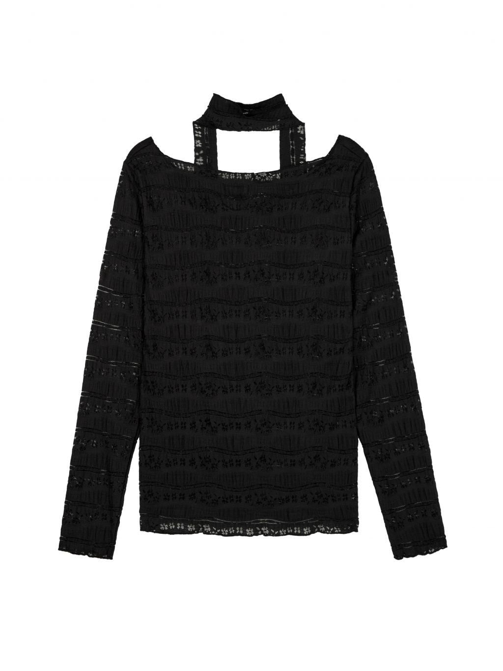 【ROCK CAKE】Pattern Punching Long sleeve