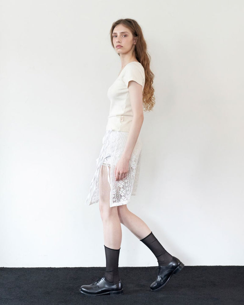 【ROCK CAKE】Layered Lace Skirt