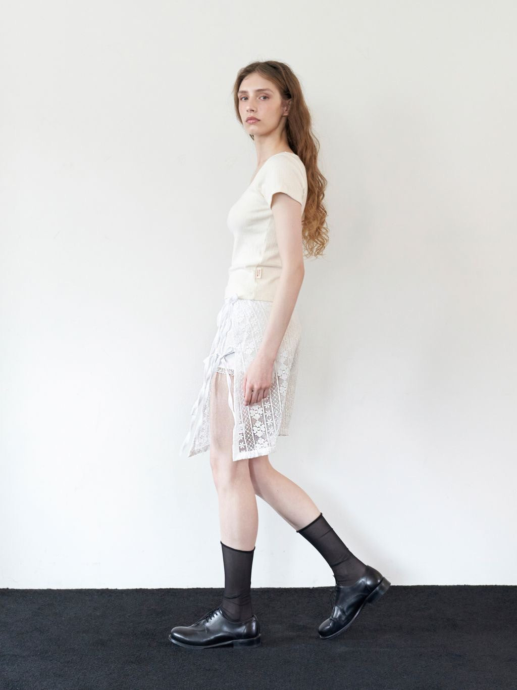 【ROCK CAKE】Layered Lace Skirt