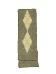 【COOR】HAIRY MIXDO ARGYLE MUFFLER