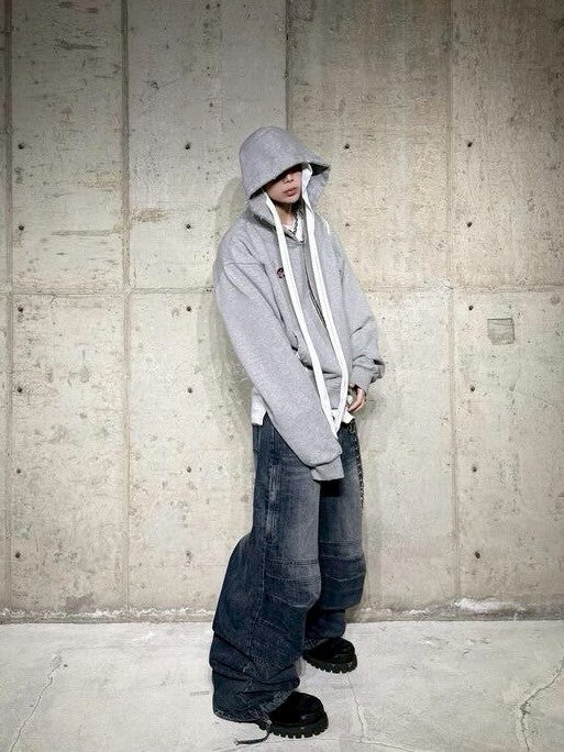 【roaringrad】WASHED DENIM CARPENTER PANTS