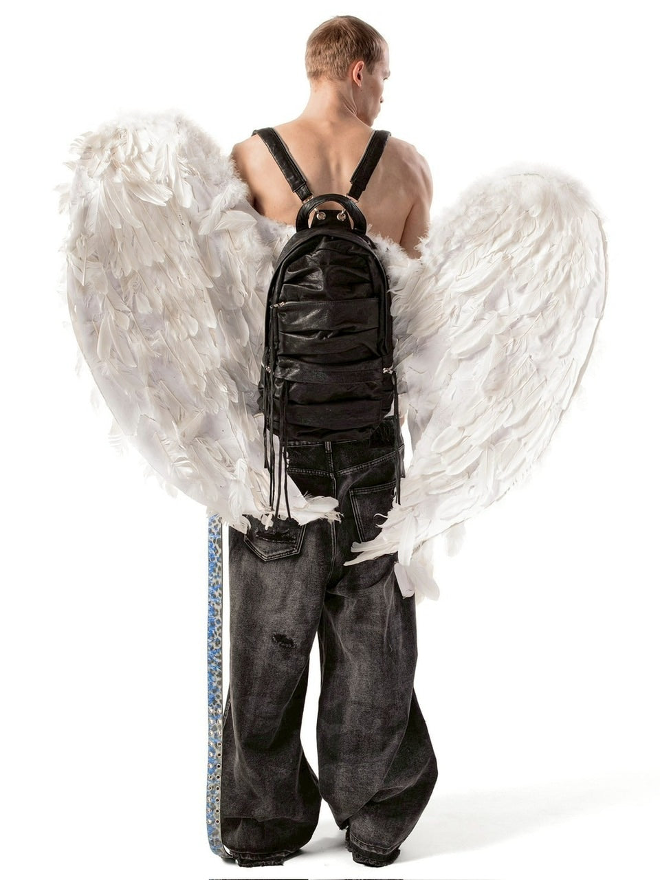 【RACER WORLDWIDE】Leather One Strap Bag