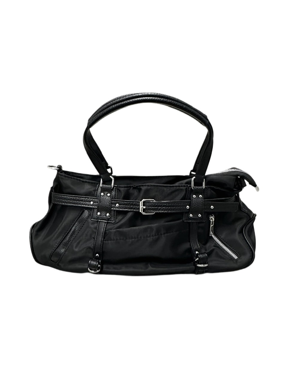 受注制【Never mind the XU】belt shoulder bag (2color)