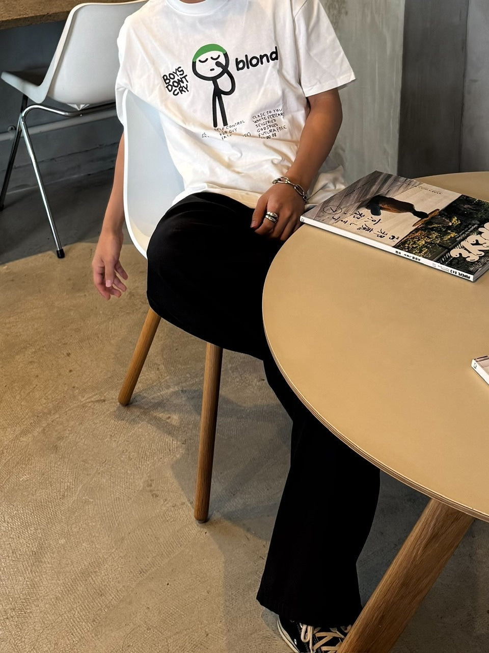 国際配送【RENOL】blond tee