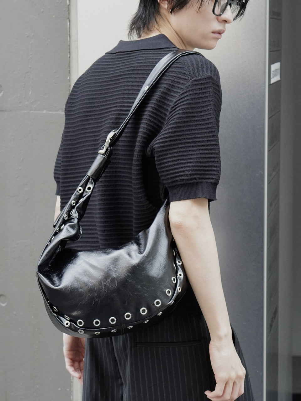 東京店WEB限定受注制【Chikashitsu +】Dry-Touch Rib Knit Polo (2color)