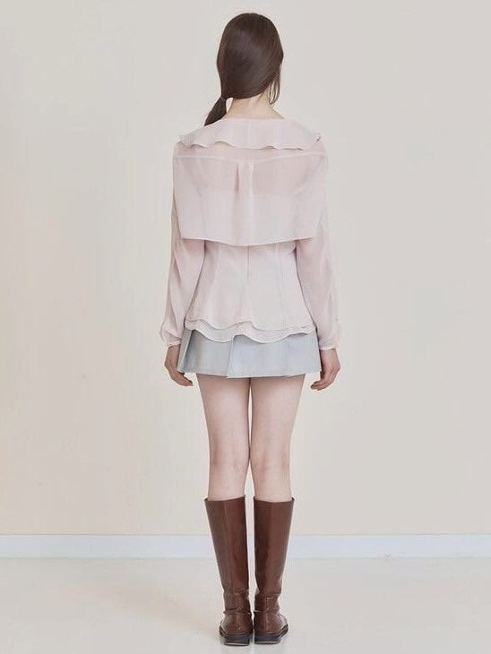 【NOTYOURROSE】Fairy chiffon bolero