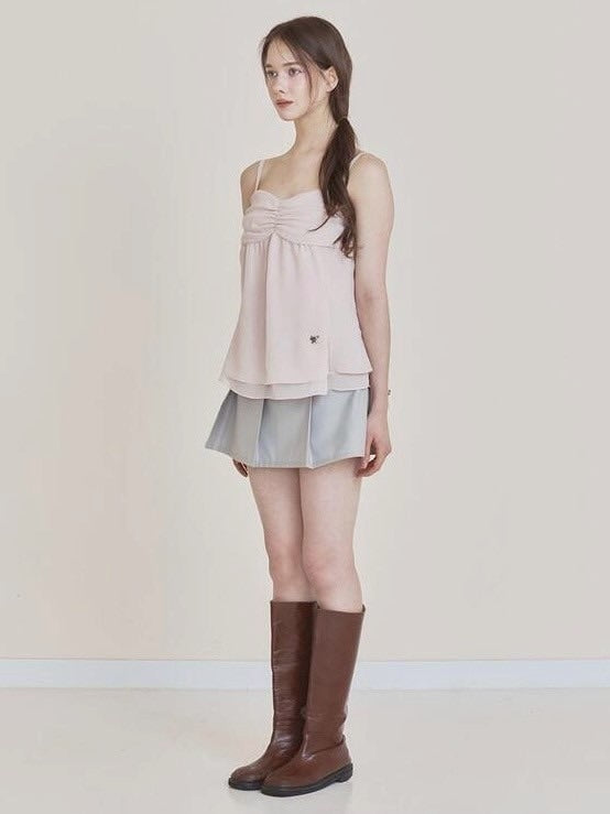 【NOTYOURROSE】Fairy chiffon top