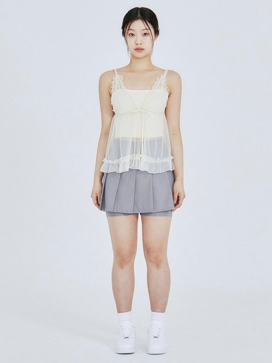 【NOTYOURROSE】Lucy sleeveless set